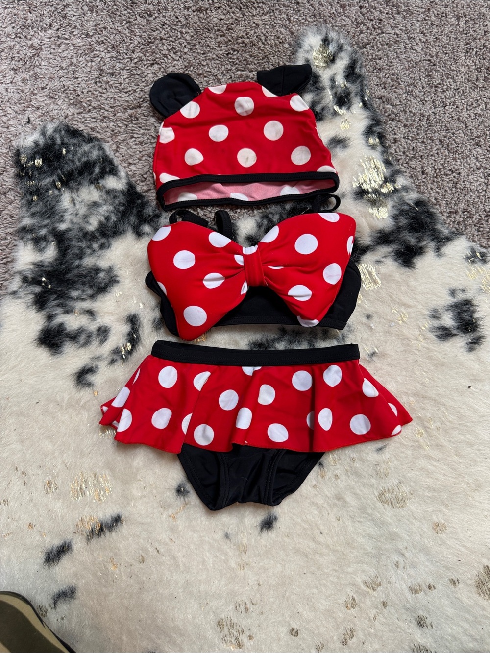 Minnie Mouse swimsuit